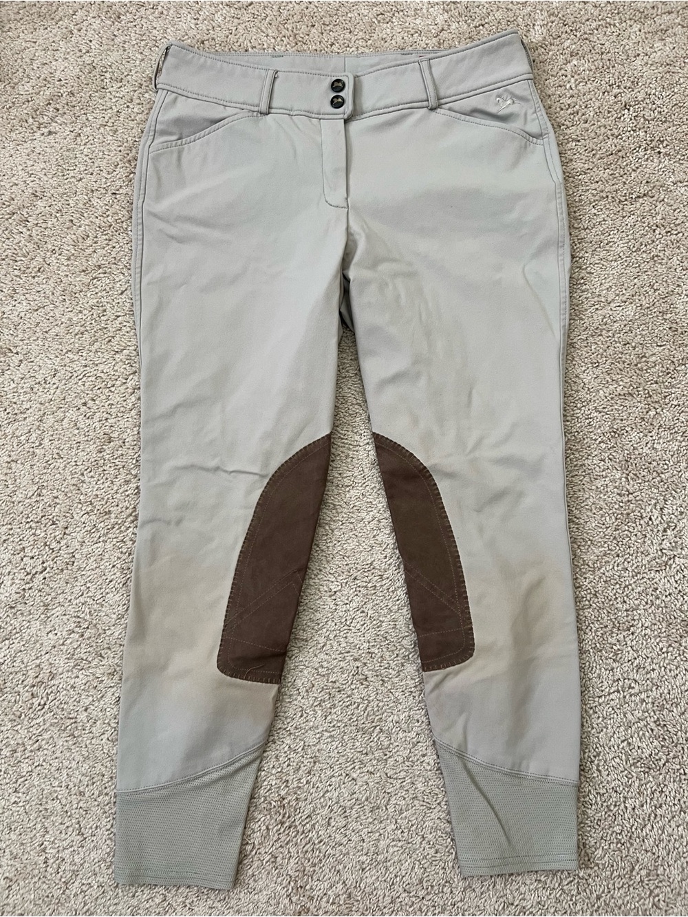RJ Classics Prestige Gulf Size 30R Tan Horseback Riding Equestrian Breeches